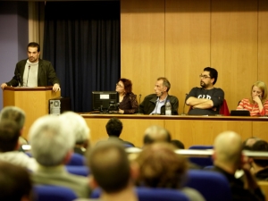 Γαβριήλ Σακελλαρίδης, Ανοιχτή Πόλη, εκδήλωση, ψηφιακή κοινότητα, ελεύθερο λογισμικό