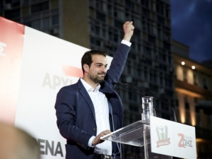 Γαβριήλ Σακελλαρίδης, ομιλία, κεντρική προεκλογική συγκέντρωση, Ανοιχτή Πόλη
