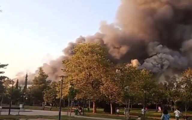 Φωτιά στο Μπάντμιντον στο Γουδή: Να προχωρήσει άμεσα η κατεδάφισή του